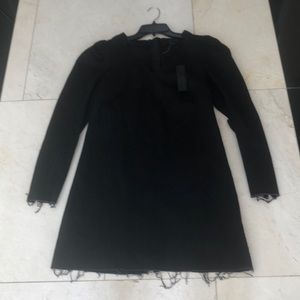 Madison cinqcent black denim dress